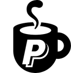 Una tazza di caffè per fare una donazione al podcast